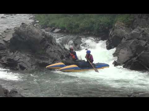 Видео: Сплав по реке Тыя 2019 год