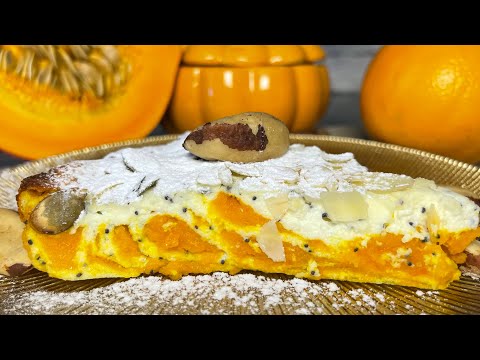 Видео: Творожно~тыквенная запеканка🎃Хит сезона•понравится всем 