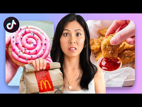 Видео: Я снова тестирую фастфуд против рецептов из ТикТока! 🍕🍪