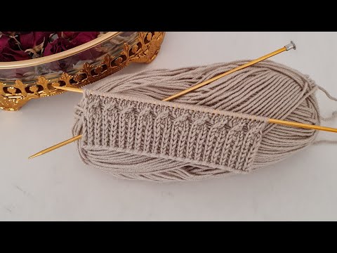 Видео: Легкий узор вязания шарфа, шапочки, жилета, шали, детского одеяла
