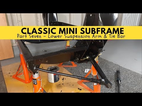 Видео: Классический мини-рычаг подвески и поперечная рулевая тяга
