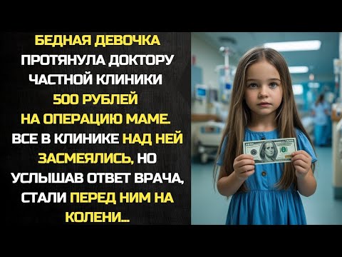 Видео: Бедная девочка протянула доктору 500 рублей, чтобы тот спас ее маму, ответ врача шокировал всех