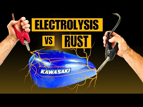 Видео: Электролиз: используйте науку, чтобы удалить ржавчину как профессионал