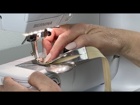 Видео: Устройства BERNINA №87 и 88 для простой окантовки косой бейкой