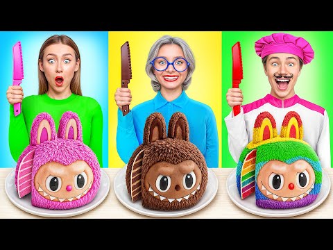 Видео: Кулинарный Челлендж: Я против Бабушки | Съедобная Битва от Super Hyper DO