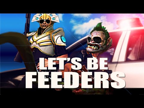 Видео: Дота 2 - LET'S BE FEEDERS