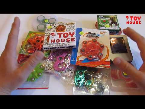 Видео: Ты не видел еще таких спиннеров. Очень много новых спиннеров.Fidget Spinner.