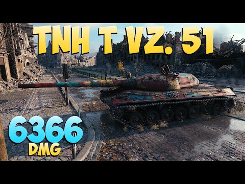 Видео: TNH T Vz. 51 - 6 Kills 7.5K DMG - Устойчивый! - Мир Танков