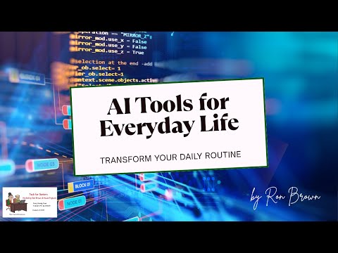 Видео: Инструменты ИИ для повседневной жизни