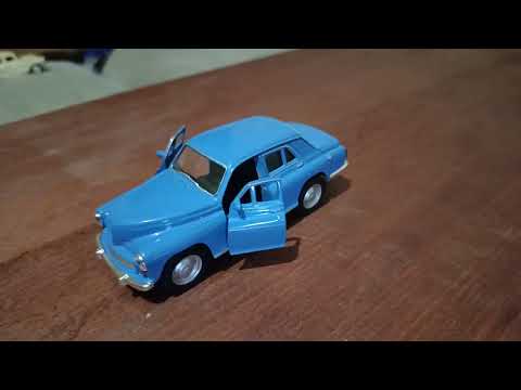 Видео: Warszawa 224 Масштабная Модель 1:43 (Welly)