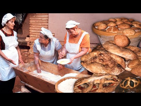 Видео: Хлеб и сладости замешивали, как и раньше, вручную и без машин. Рецепты с традициями