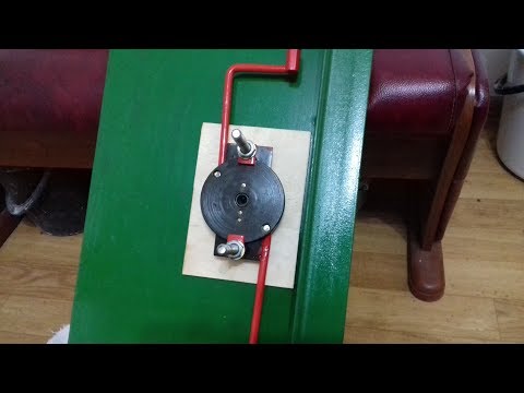 Видео: Замок "Падающий ключ антивандальный "  The lock garage antivandal.