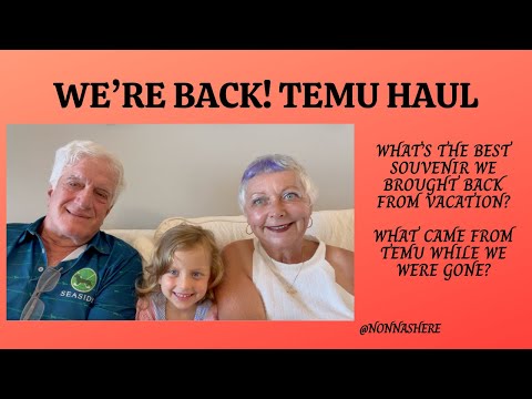 Видео: TEMU HAUL/ Мы вернулись!/ Наш лучший сувенир из отпуска/ Отличный случайный Temu Haul