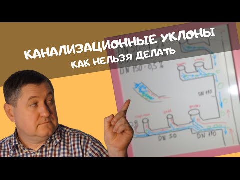 Видео: Канализационные уклоны #Alexey #Repin