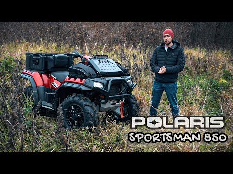 Видео: Polaris Sportsman 850 - что это?