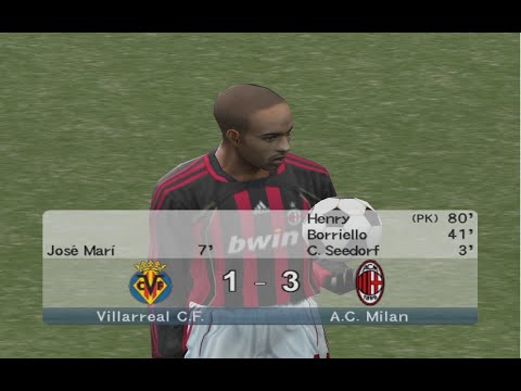 Видео: Вільярреал — Мілан | PES 6 | Майстер Ліга | Сезон 2006