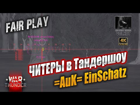 Видео: ЧИТЕРЫ в Тандершоу | =AuK= EinSchatz | #warthunder