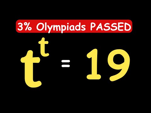 Видео: ОЛИМПИАДЫ В ГЕРМАНИИ || Как решить уравнение для t? || t = ? #математика