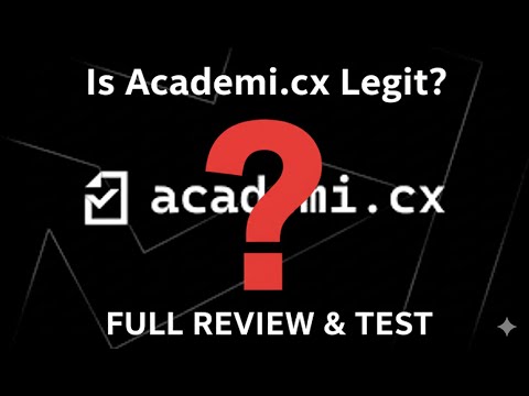 Видео: Academi.cx — это мошенничество? | Тестирование лучшего инструмента Turnitin по ИИ и прогнозирован...