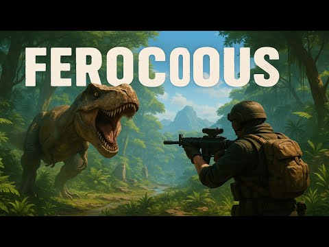 Видео: FEROCIOUS меня удивила! Это не просто шутер с динозаврами!