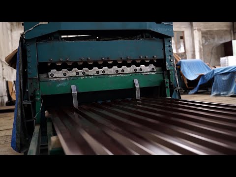 Видео: В Южной Осетии успешно работает местное производство профнастила