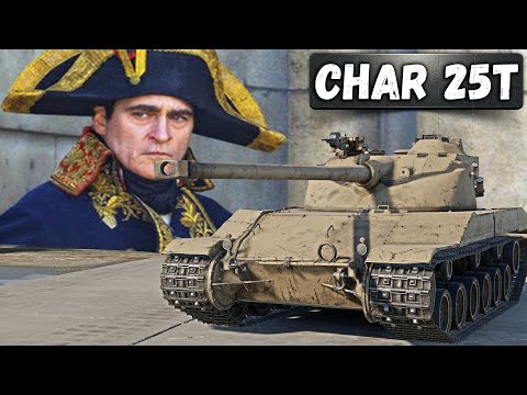 Видео: ТЫ СТАНЕШЬ КЕМПЕРОМ на CHAR 25T в War Thunder