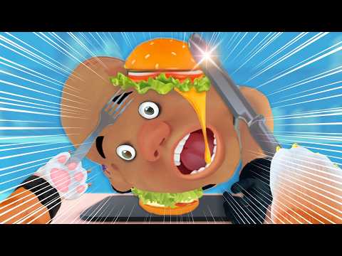 Видео: [Кот VR] Гениальный кот готовит человеческую еду - I Am Cat VR