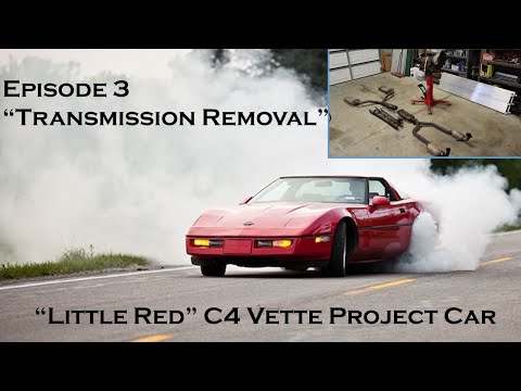 Видео: Снятие трансмиссии Corvette C4, Эпизод 3