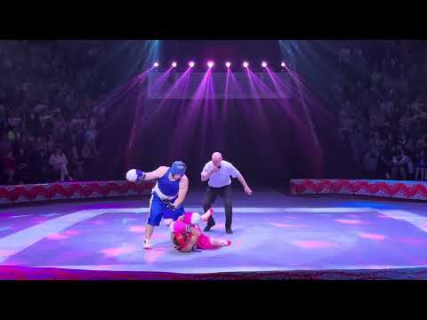 Видео: Клоунский дуэт «Группа Захвата» репризу «БОКС». #цирк #клоуны #circus #clown #funnyfight
