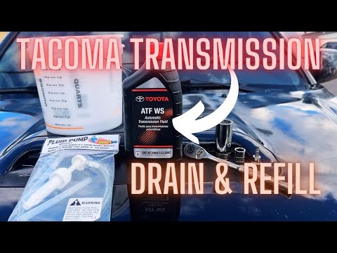 Видео: Как слить и залить трансмиссионную жидкость на Tacoma 2-го поколения!