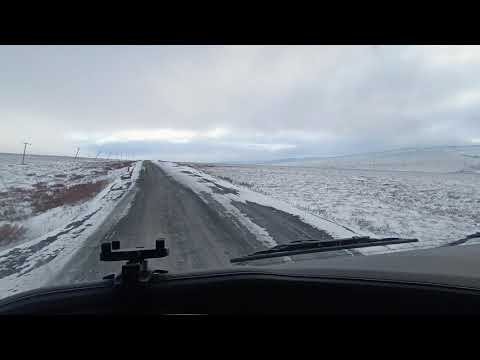 Видео: Вахта 2025 год. Чукотка. Обратная дорога из Певека в сторону Билибино по летнику. Начало октября.