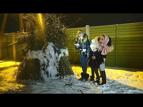 Видео: Кто ПОСЕЛИЛСЯ у нас во дворе кого нашли Дана Диана и Капа