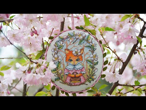 Видео: Лисичка "Привет, весна!" по схеме от Анны Петуновой