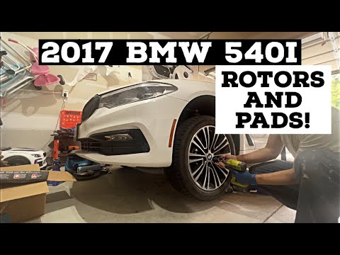 Видео: ЗАМЕНА ТОРМОЗНЫХ КОЛОДОК И ДИСКА BMW 540i 2017, G30: Советы и рекомендации, которые облегчат работу!