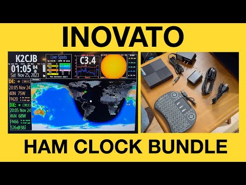 Видео: Настройка компьютера Inovato Ham Clock для работы в хижине