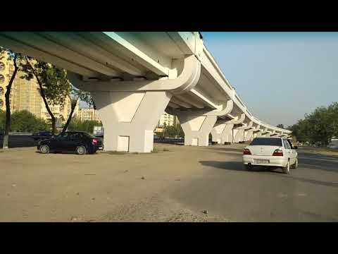 Видео: Ташкент,Яшнабадский р-н, Лисунова-1,рынок Кадышева, круг Рохат, пост Рохат