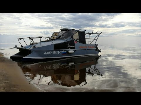 Видео: Катамаран Навигатор от идеи до спуска на воду (часть первая)