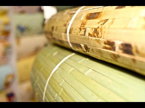 Видео: Как клеить бамбуковые обои. Видео-инструкция по поклейке бамбуковых обоев