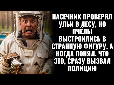 Видео: Пасечник проверял ульи, но пчёлы выстроились в странную фигуру, а когда понял, сразу вызвал полицию