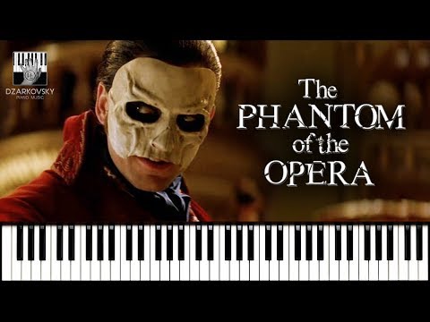 Видео: Призрак Оперы песня из мюзикла на пианино / The Phantom of the Opera Theme Song piano cover