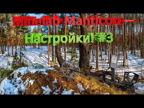 Видео: Minelab Manticore - Настройки! #3