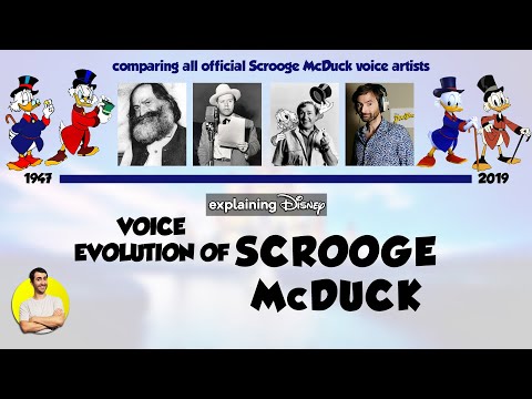 Видео: Эволюция голоса Скруджа Макдака — 72 года в сравнении и объяснении | Эволюция мультфильмов