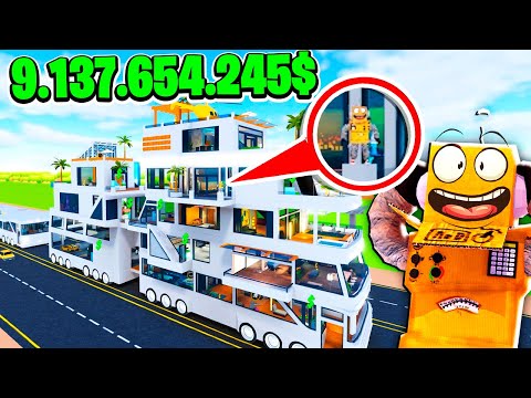 Видео: ПОСТРОИЛ САМЫЙ ДОРОГОЙ АВТОБУС В МИРЕ! ROBLOX Mega Luxury Bus Tycoon