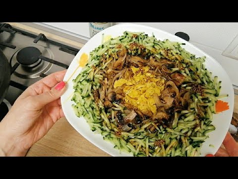 Видео: Готовлю два раза в день! Низкоуглеводный салат для диабетиков и не только. Простой и вкусный салатик