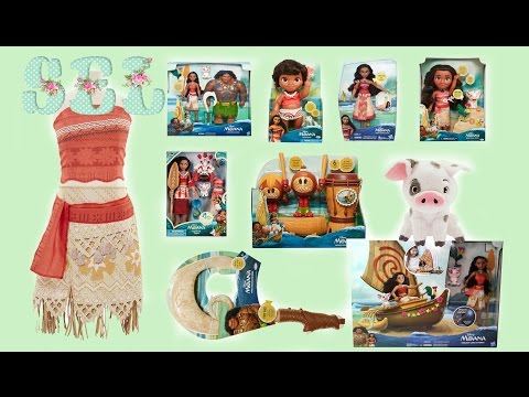 Видео: Охота на игрушки МОАНА в США Обзор Игрушек Best Moana Toys