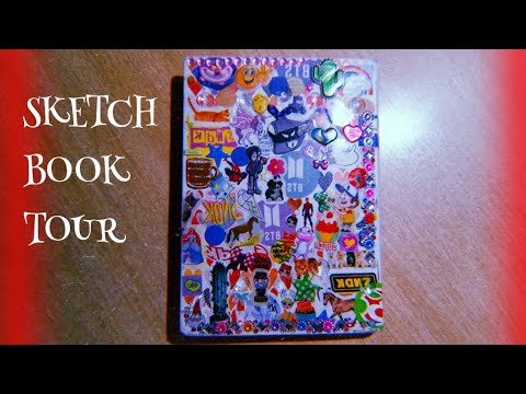 Видео: ПОЛНЫЙ ОБЗОР НА СКЕТЧБУК #5 | SKETCHBOOK TOUR