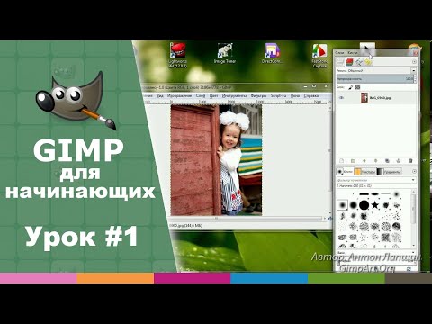 Видео: Урок №1 - Установка и интерфейс GIMP | Видео-курс "Азбука Gimp 2.0"