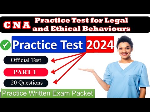 Видео: Практический тест CNA по правовому и этическому поведению 2024, часть 1