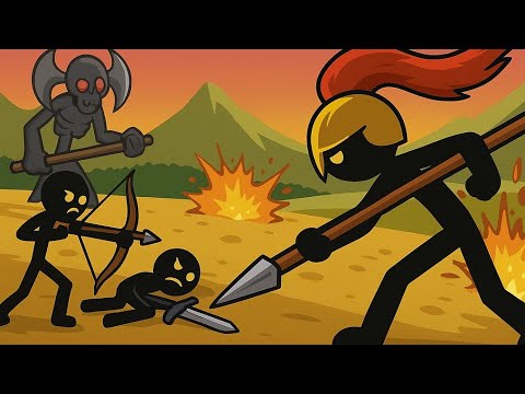 Видео: Прохождение еженедельных миссий в игре Sticks War:Legacy } Обнова!