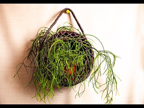 Видео: Кашпо с ажуром к празднику 8 Марта